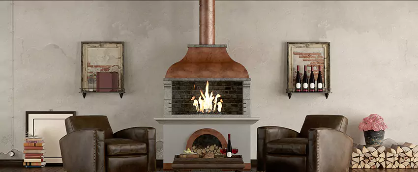 Thelin Hearth Products Providence Pellet Insert Fireplace Installation in Big Spring, TX