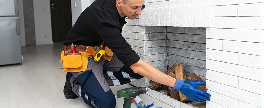 Fireplace Damaged Damper Frame Repair Services in Big Spring, Texas